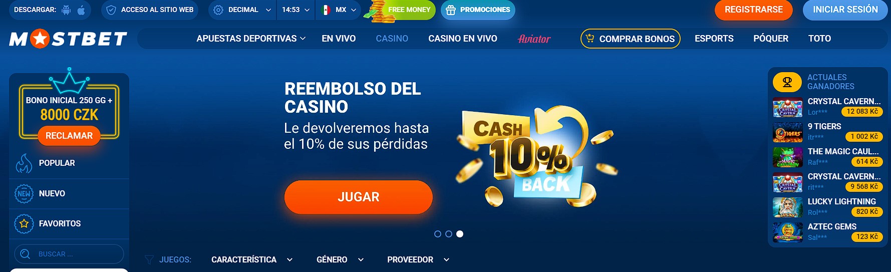 mostbet mexico